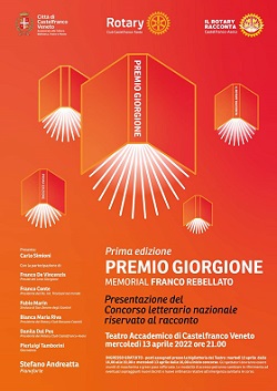 Immagine per Premio Giorgione memorial Franco Rebellato - mercoledì 13 aprile 2022 ore 21.00 